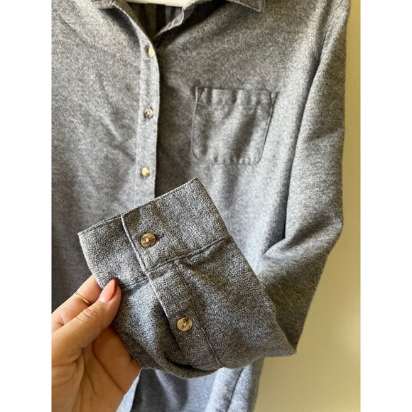 women's kuhl long sleeve gray button up - Picture 4 of 6
